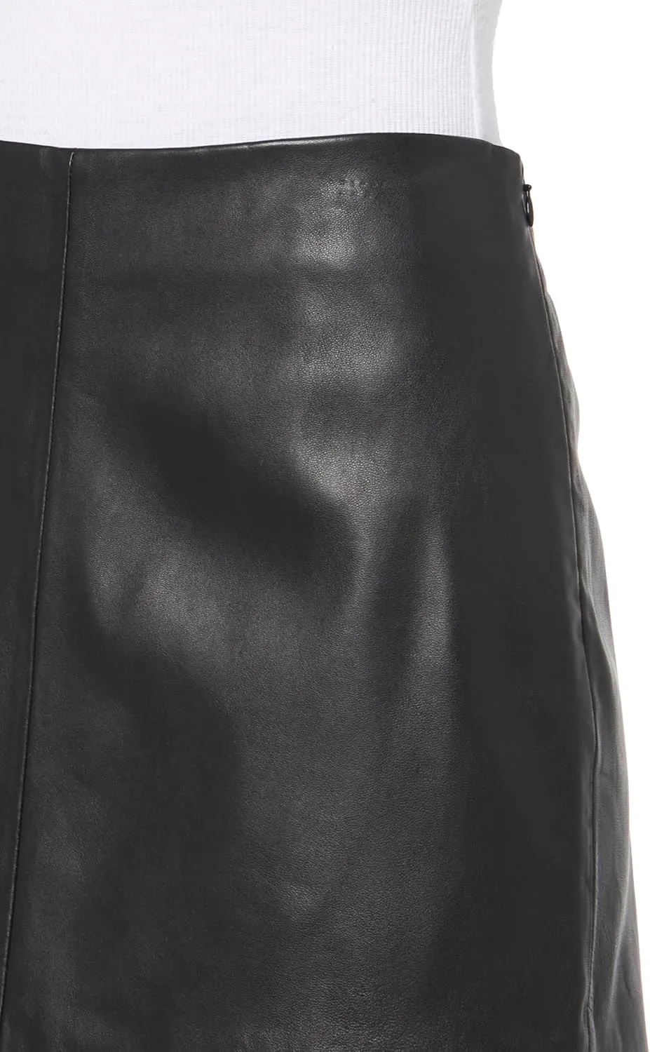 Women's Renai Slim Fit Leather Pencil Skirt