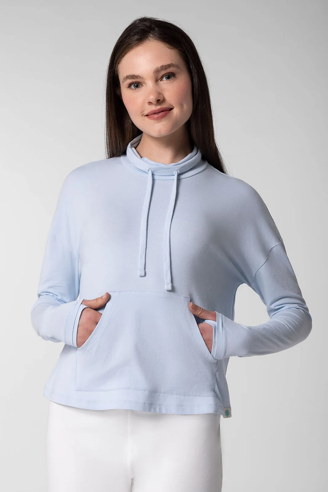 Women's Solana Mock Neck Pullover | Skyride