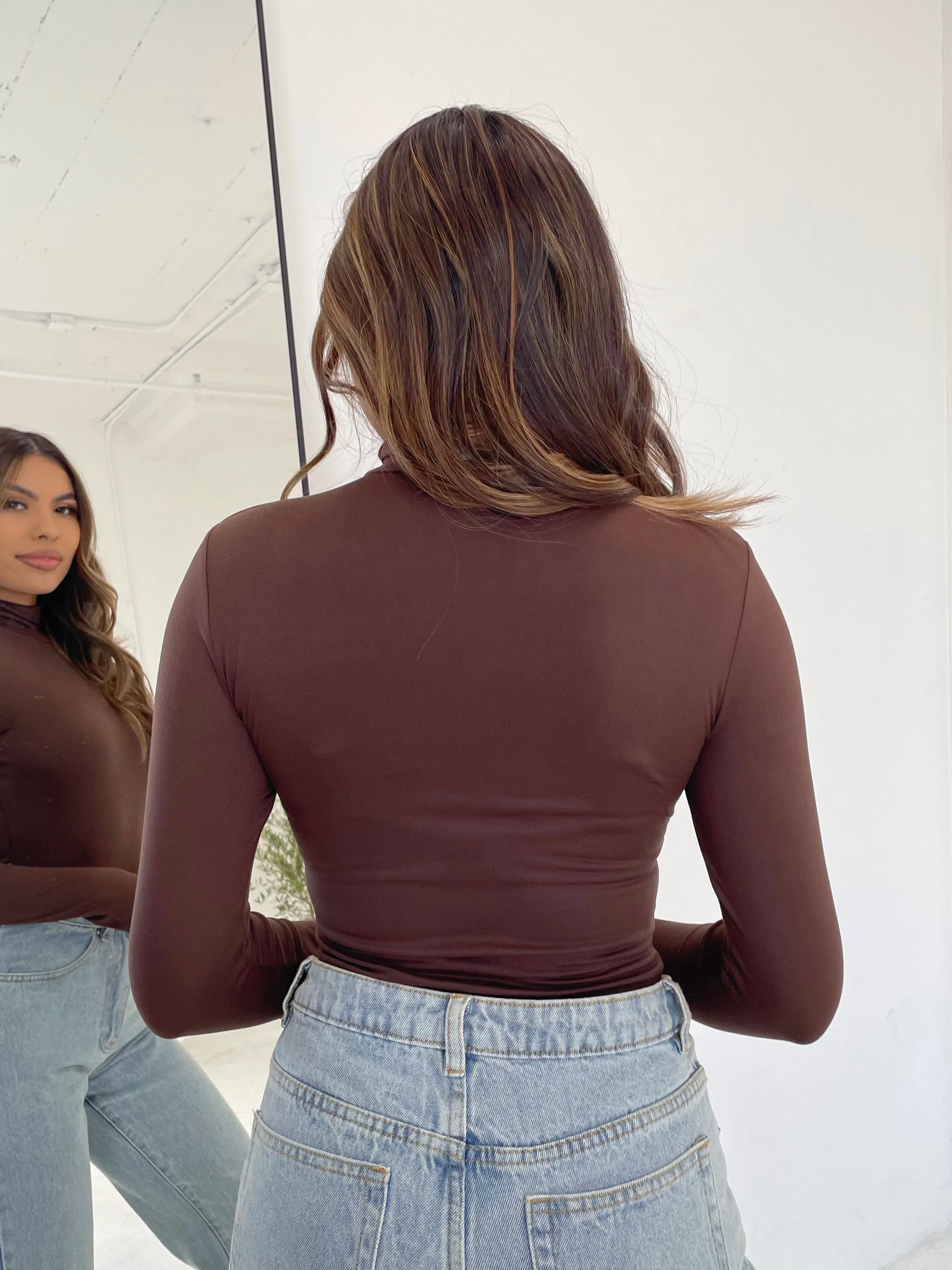 yanelly bodysuit (MOCHA)