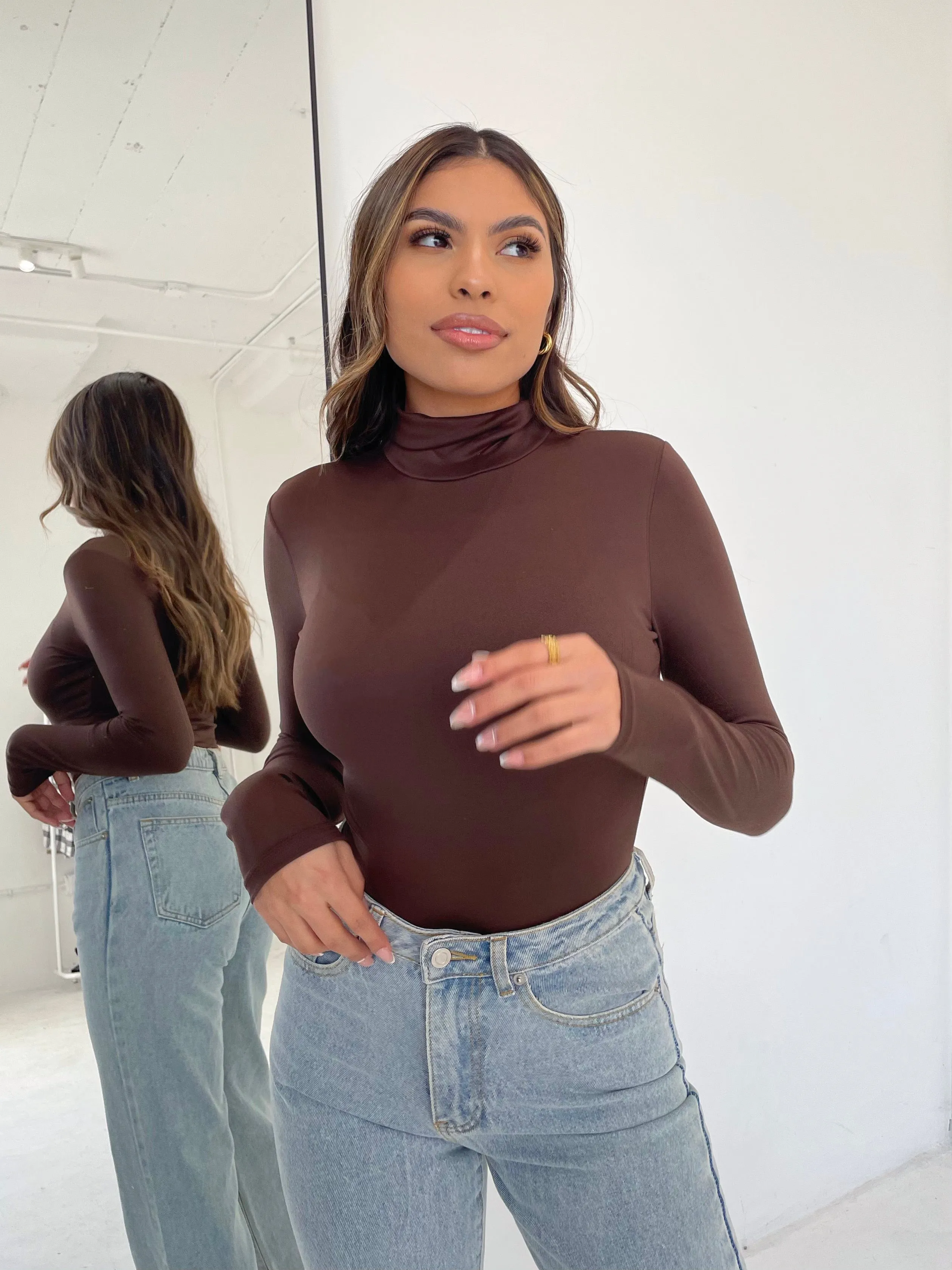 yanelly bodysuit (MOCHA)